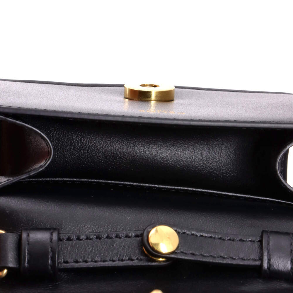 Celine Card Holder On Chain Leather #240445C98B - Picture 5 of 8
